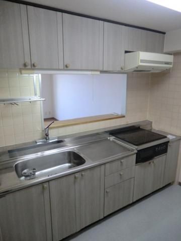 キッチン　グリル付きIHシステムキッチン