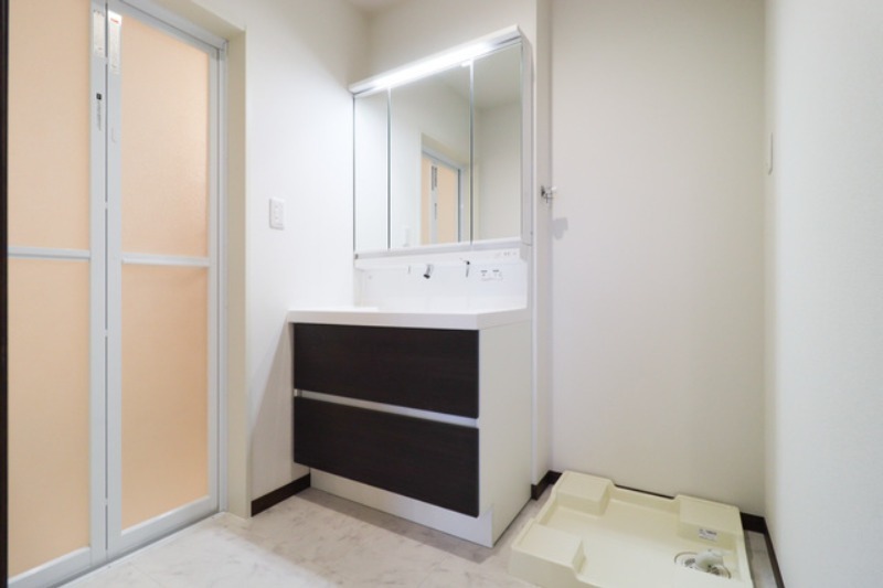 洗面設備　図面と現状に相違がある場合には現状を優先