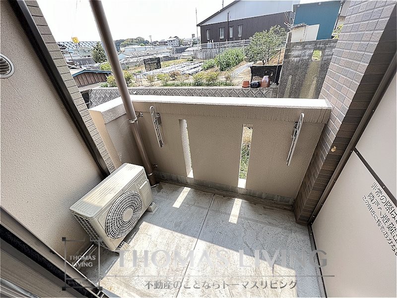 バルコニー　日当たり良好ですよ。