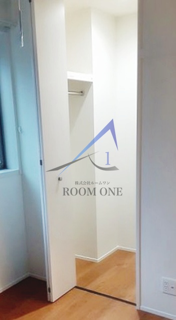 収納　ウォークインクローゼットです。