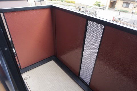 バルコニー　同物件別部屋