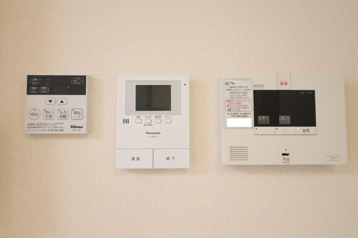 セキュリティ　SECOMセキュリティシステム、TVインターホン