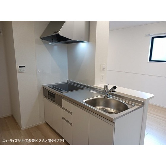 キッチン　同タイプの部屋の写真です