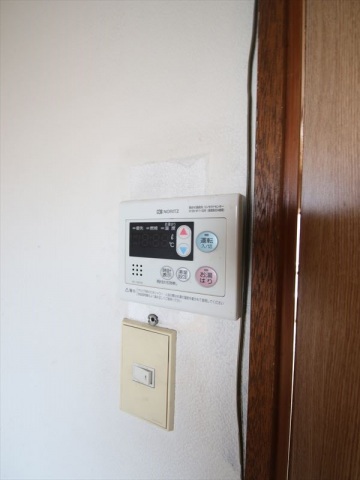 その他設備　給湯リモコン付で温度調整ラクラク
