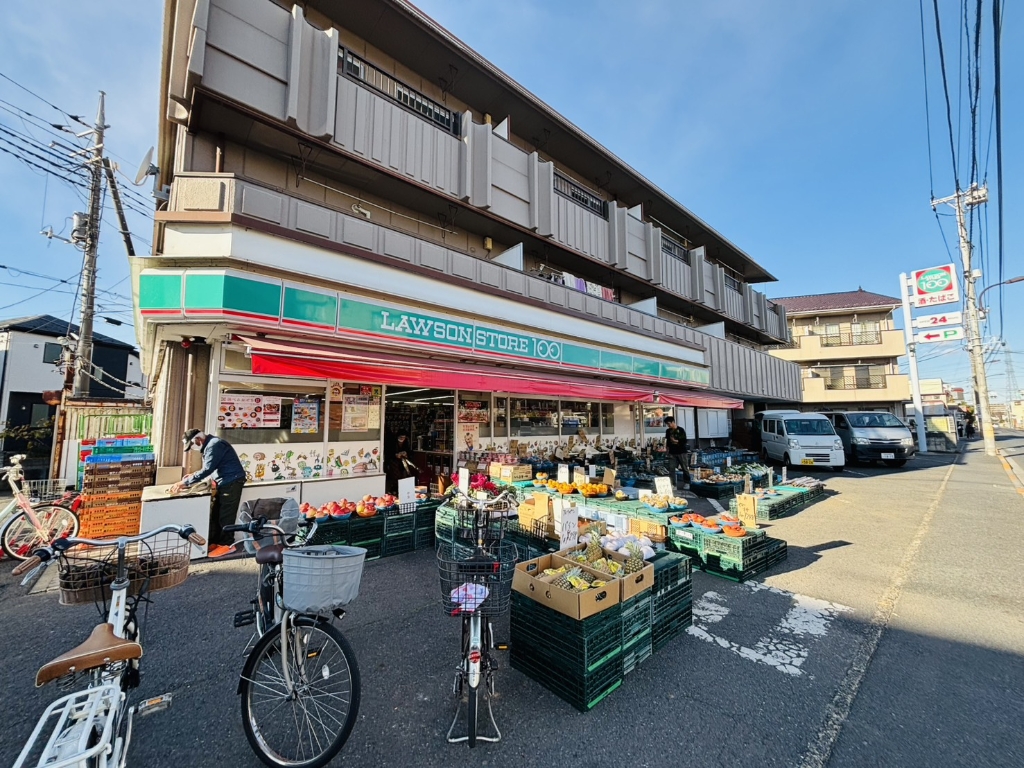 コンビニ　ローソンストア100 西水元店（コンビニ）まで700m