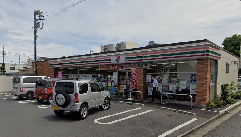 コンビニ　セブンイレブン足立竹の塚2丁目店（コンビニ）まで410m
