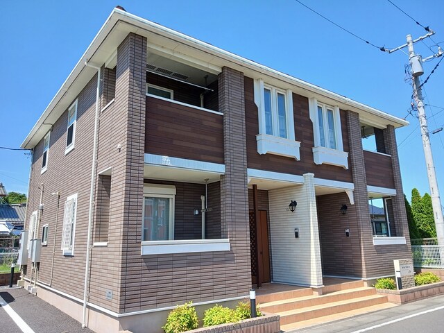 建物外観　防犯カメラ設置物件