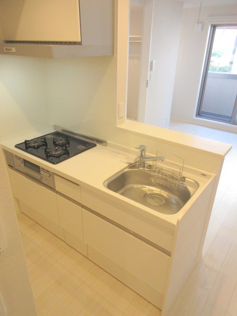 キッチン　★ガス３口グリル付システムキッチン★