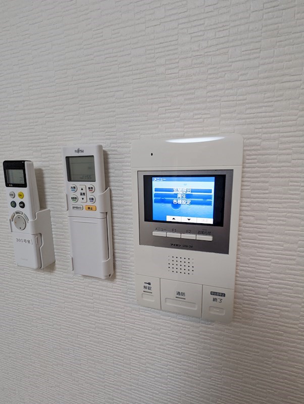 セキュリティ　来客時に便利なＴＶモニターホン