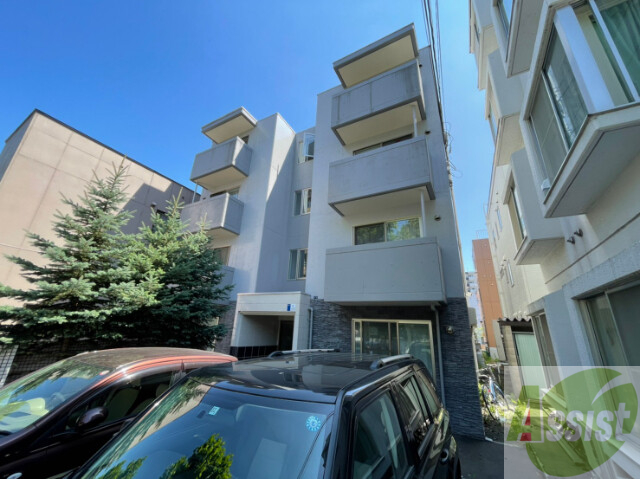 建物外観　札幌市北区北１５条西「アンフォーレパープル」