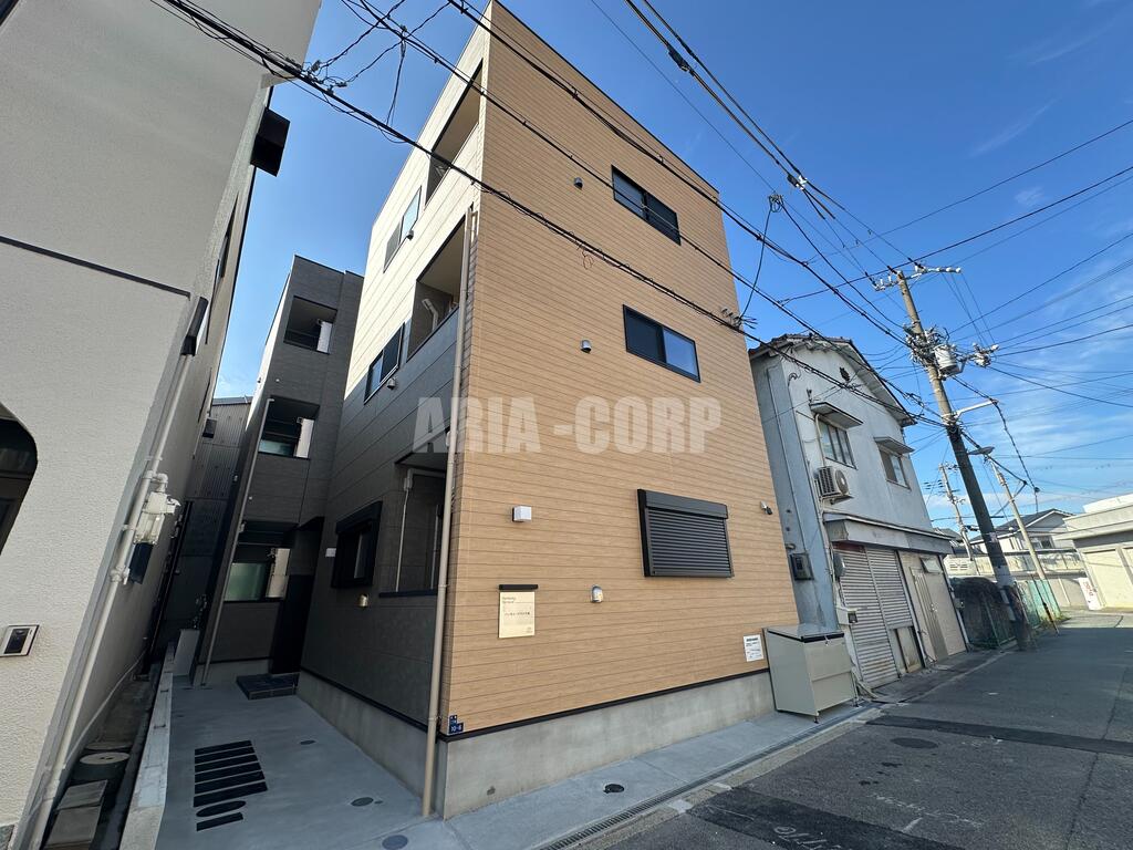 建物外観　2026年完成、大手ハウスメーカー施工のデザイナーズアパート