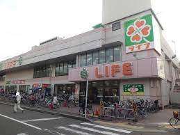 スーパー　ライフ壬生店（スーパー）まで405m