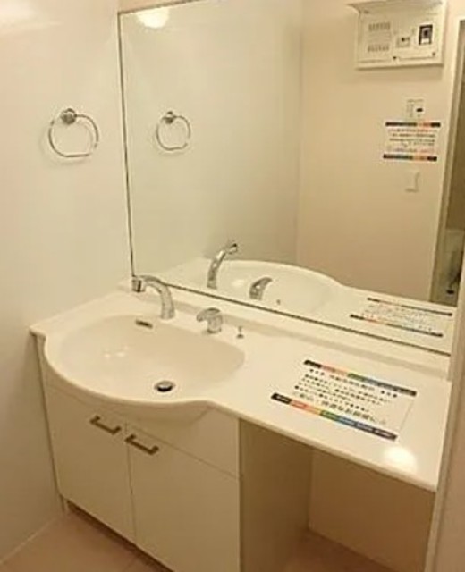 洗面設備　参考写真です。