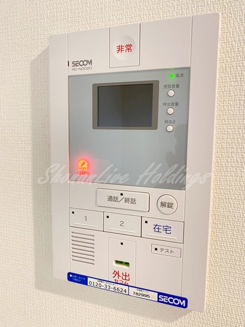 セキュリティ　テレビインターホン付き♪