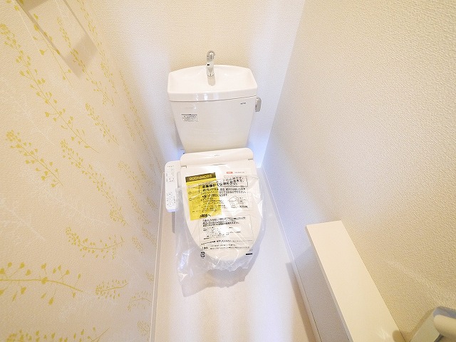 トイレ　ゆったりとした空間のトイレです