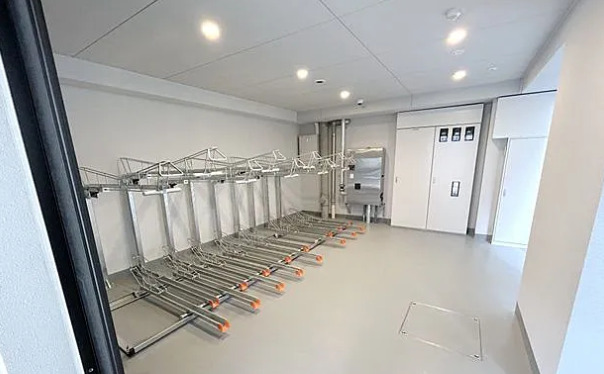 駐車場　駐輪場です。