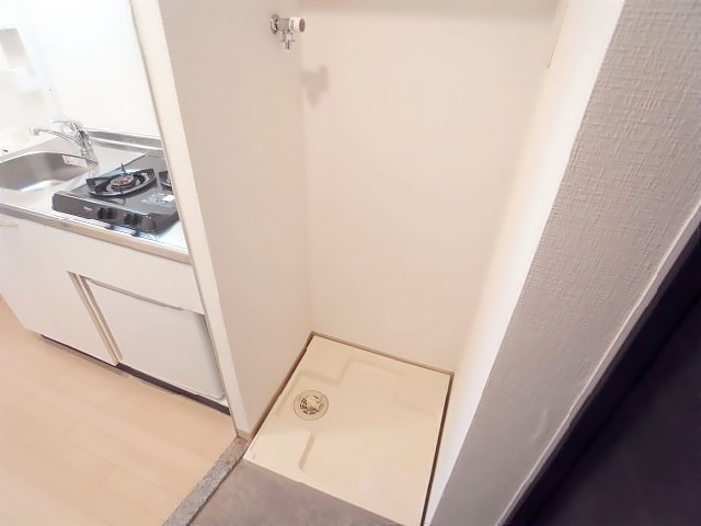 洗面設備　洗濯機置場