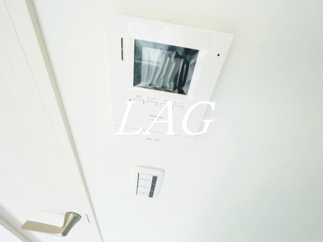 セキュリティ　モニター付きインターフォンです。