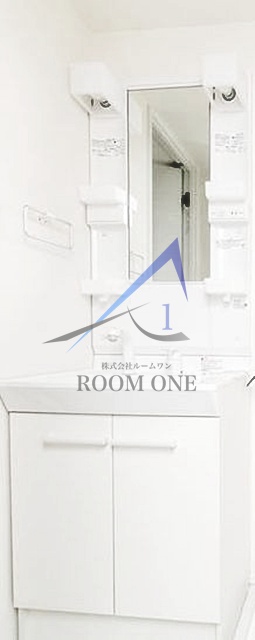 洗面設備　洗面台です。