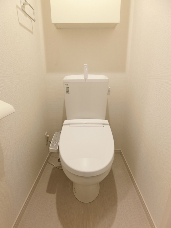 トイレ　ゆったりとした空間のトイレです