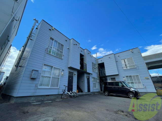 建物外観　札幌市北区新川３条「マンション昇竜」