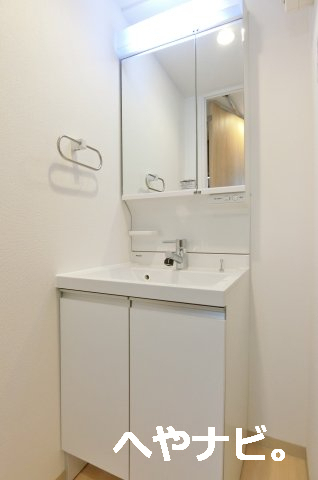 洗面設備　※別号室写真です。