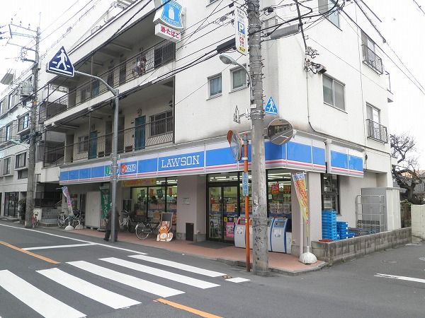 コンビニ　ローソン 調布多摩川店（コンビニ）まで411m