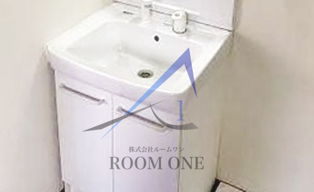 洗面設備　洗面台です。