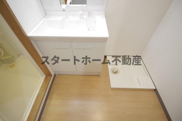 洗面設備　洗面所です