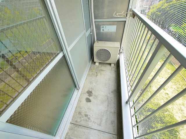 バルコニー　落ち着いた時間を過ごせるバルコニーです
