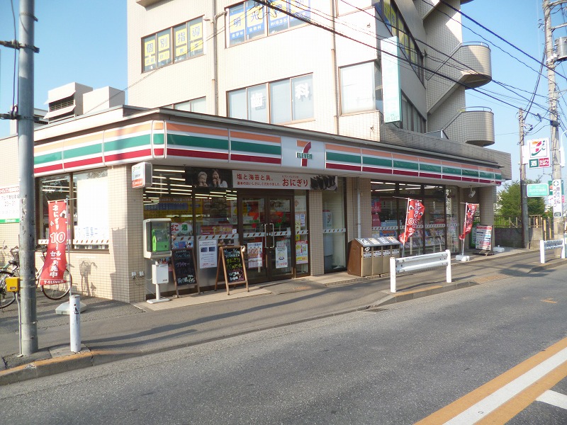 コンビニ　セブンイレブン立川武蔵砂川駅前店（コンビニ）まで733m