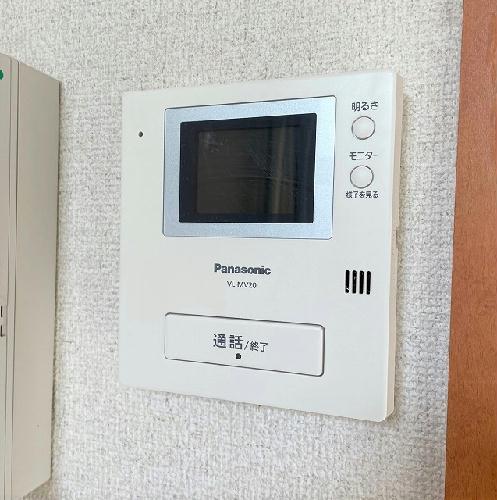 セキュリティ　モニター付きインターホン