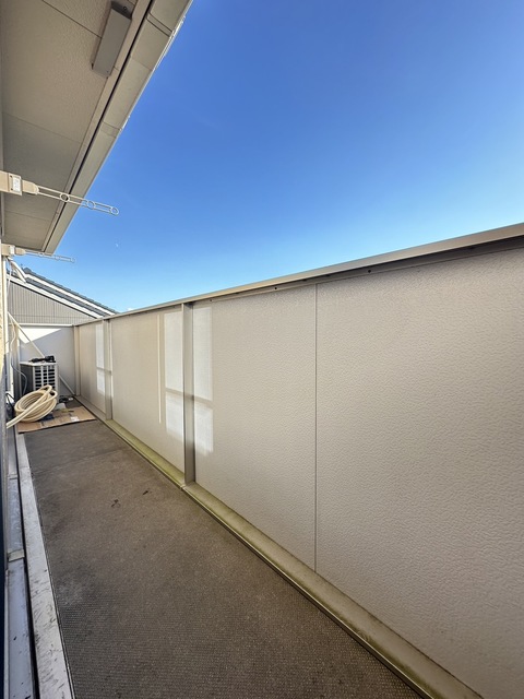 バルコニー　別部屋参考写真です