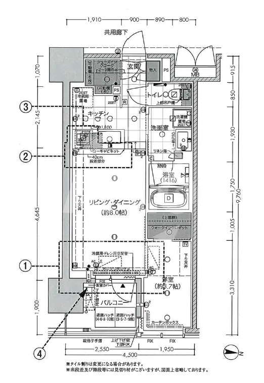その他　THE HIGH HORIE(ザ ハイ ホリエ)　図面