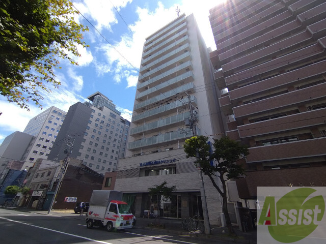 建物外観　札幌市北区北八条西「バロンドール」