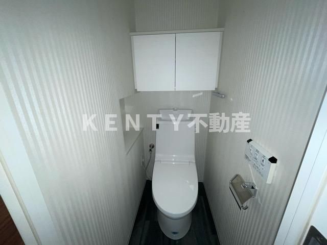 トイレ　ゆったりとした空間のトイレです