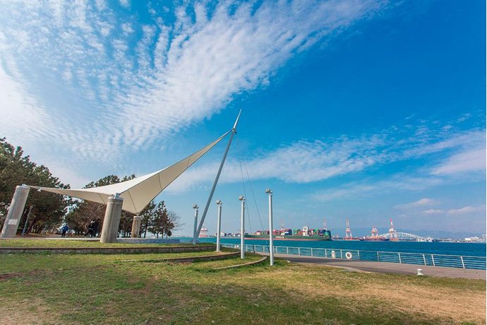 公園　〒559-0034 大阪府大阪市住之江区南港北１丁目３２（公園）まで340m