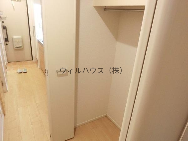 収納　クローゼット！