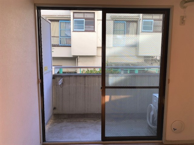 眺望　1階ですが、高さは中二階になります。