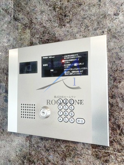 セキュリティ　オートロックです。