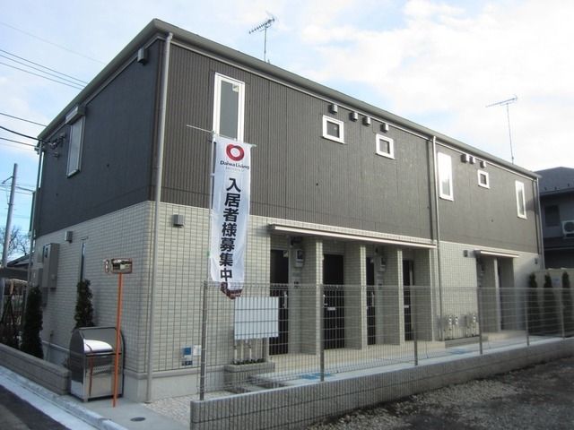 建物外観　♪ツートンカラーのお洒落な外観♪