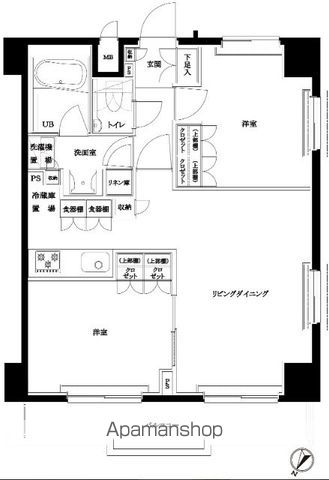 ＪＲ京浜東北線 王子駅 徒歩8分 10階建 築11年の間取り写真