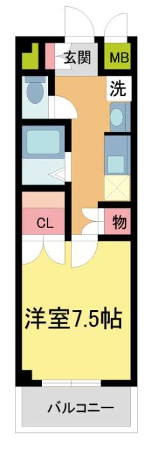 ララソル芦屋の間取り写真