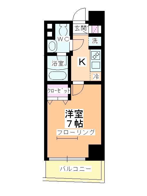 アルファコート西川口13の間取り写真