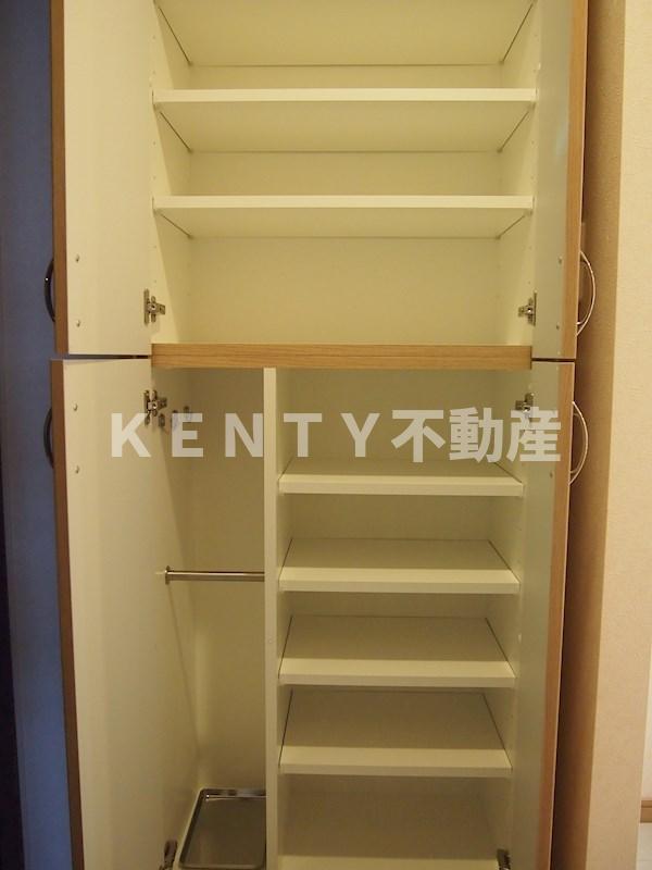 収納　収納スペース豊富です