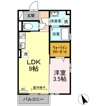 アークTOMI.Cの間取り写真
