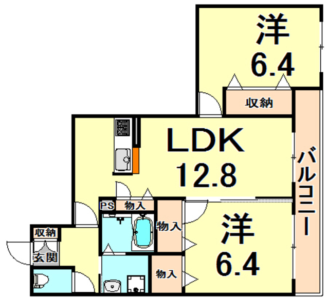 Angeletta~Mの間取り写真