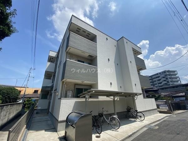 建物外観　全室角部屋！