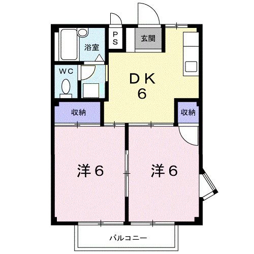 シティハイツくろだの間取り写真