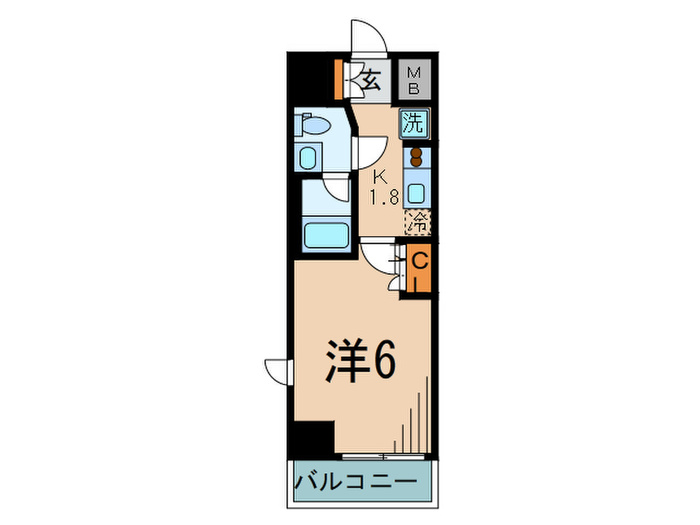プラウドフラット小石川の間取り写真